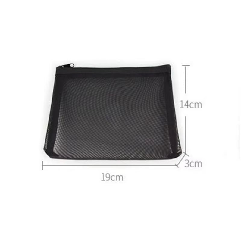 1PCS Women Men Necessary Cosmetic Bag Transparent Travel Organizer Fashion Small Large Black Toiletry Bags Makeup Pouch