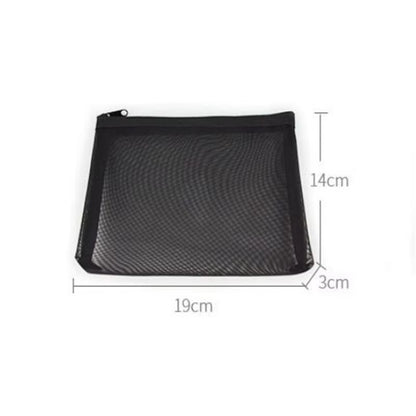 1PCS Women Men Necessary Cosmetic Bag Transparent Travel Organizer Fashion Small Large Black Toiletry Bags Makeup Pouch